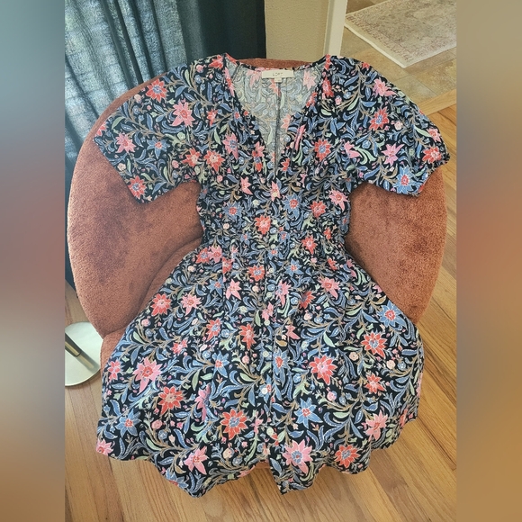 Floral Print Dress - Picture 1 of 4